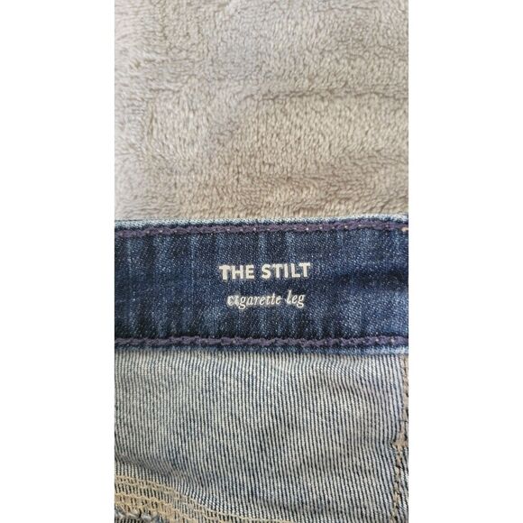 Adriano Goldshmied The Stilt Cigarette Dark Wash Denim Jeans - Picture 3 of 5